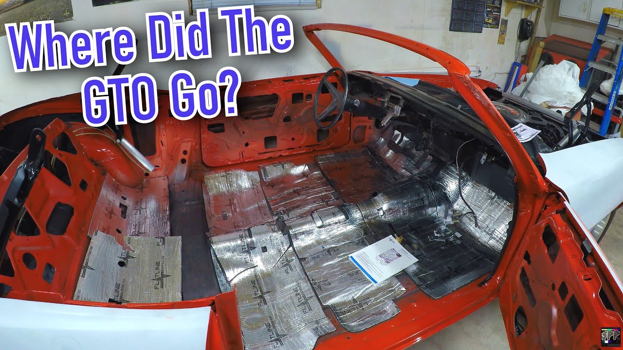 1971 Pontiac GTO Restoration UPDATE & Flatline Barriers Sound Deadener Installation