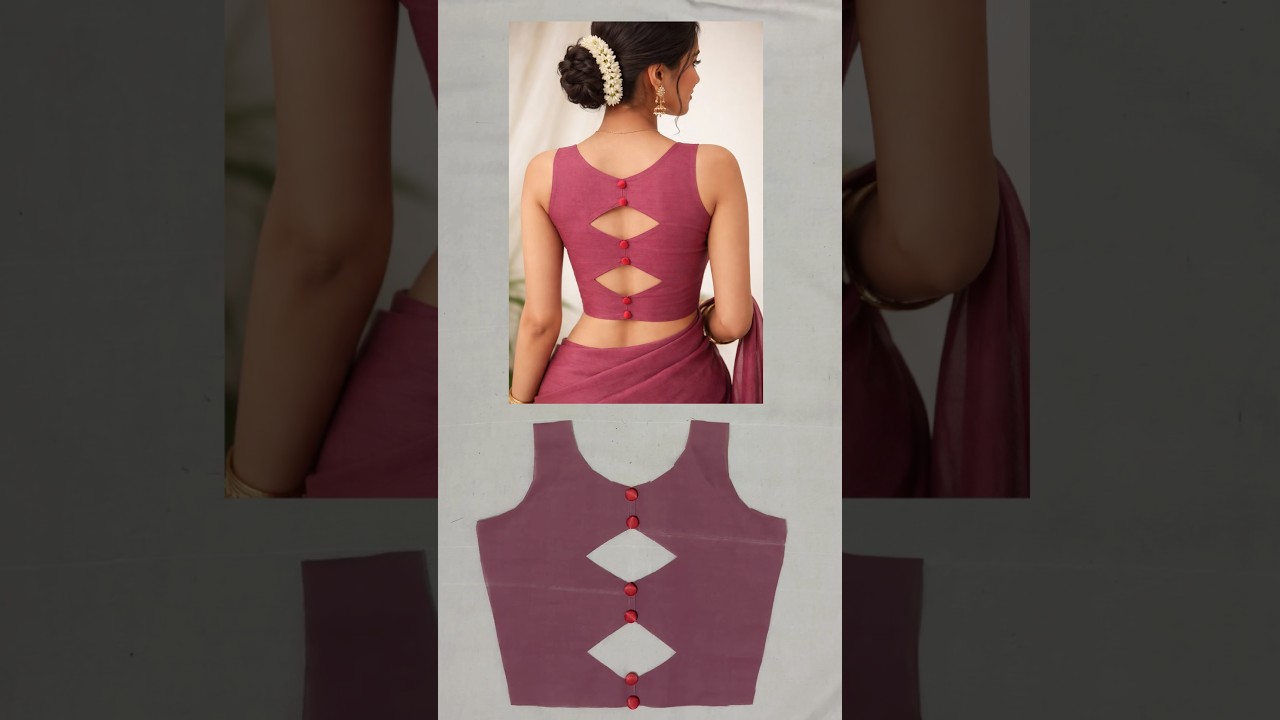 Easy and beautiful blouse cutting #viralshort #youtubeshorts #shorts #cuttingskills #blouse