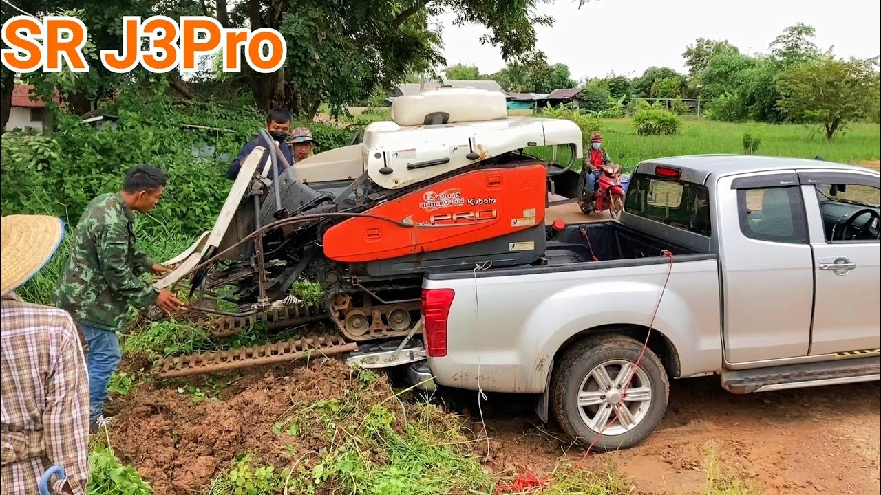 มาส่งรถเกี่ยวข้าวเล็กคูโบต้าSR J3 Proให้ลูกค้ากับพี่วุฒิเขมราฐรถไถซิ่งที่จังหวัดขอนแก่น EP.804
