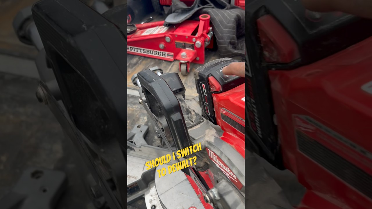 Should I switch to DeWalt my Milwalkee broke down ￼🫣