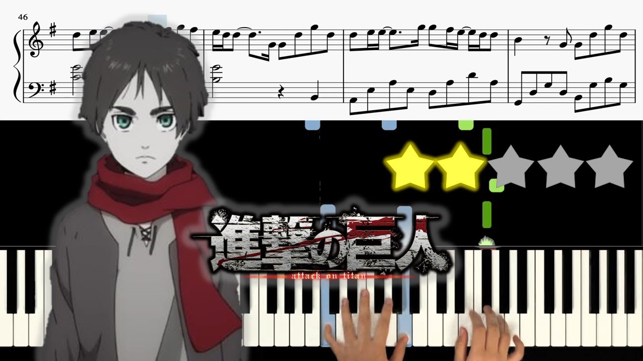 悪魔の子 (Akuma no Ko) - ヒグチアイ [Attack on Titan The Final Season ED Pt.2]  🎹《Piano Tutorial》 ⭐⭐☆☆☆