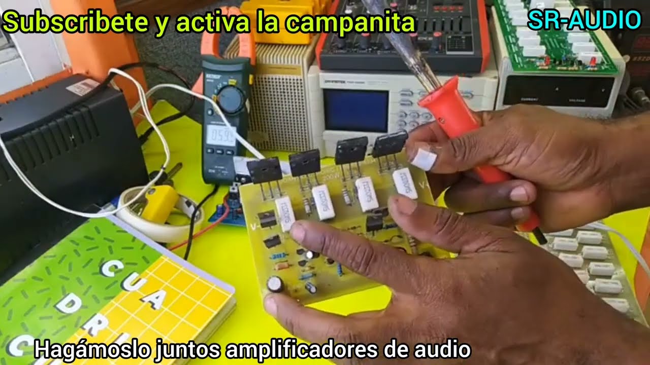 así de fácil, podrá aumentar la potencia en amplicadores de audio profesional y casero.