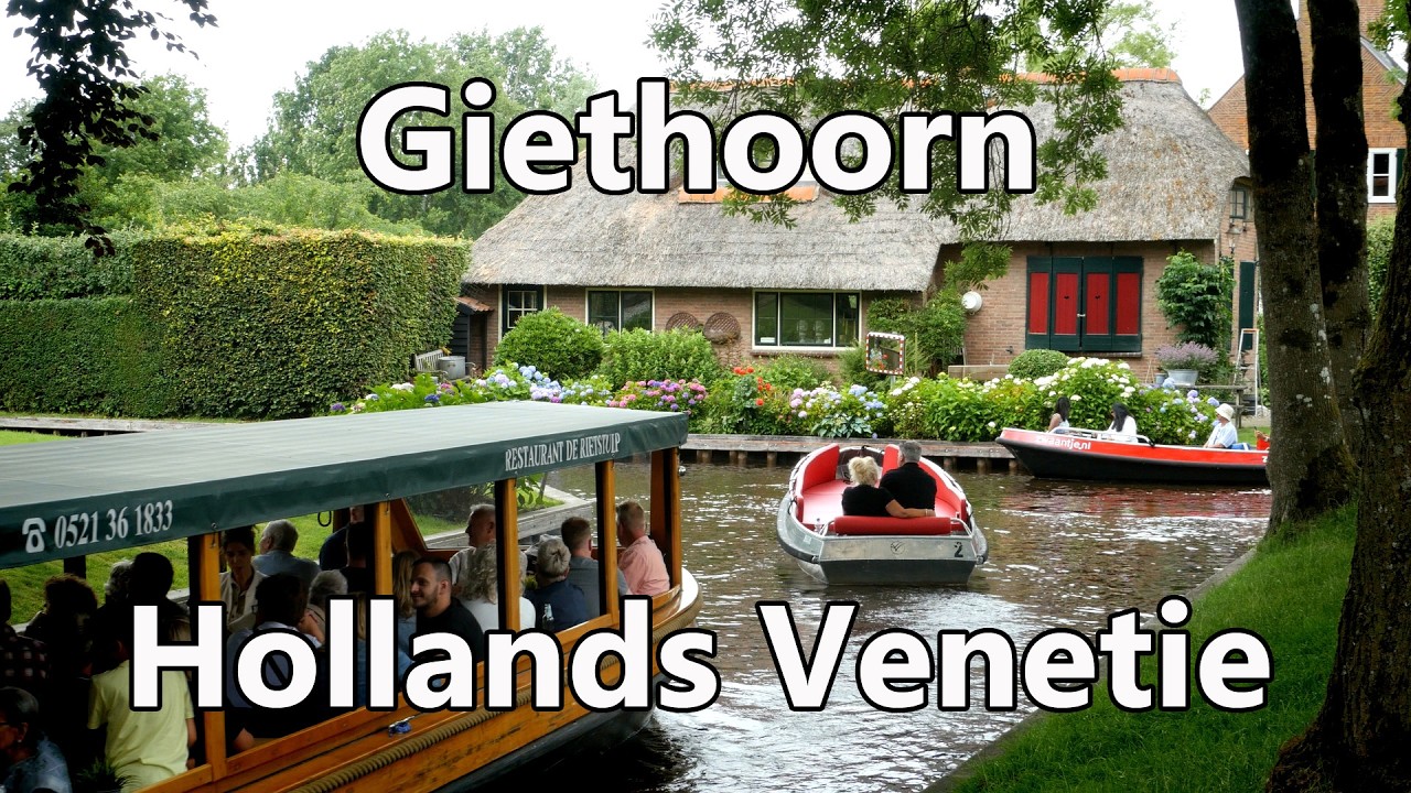 Giethoorn, Hollands Venetie 4K