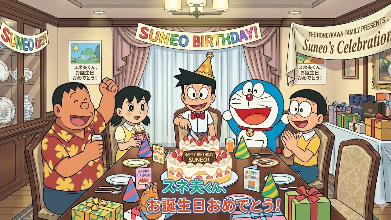 Doraemon (cap&iacute;tulos nuevos) cumplea&ntilde;os de Zuneo 2026