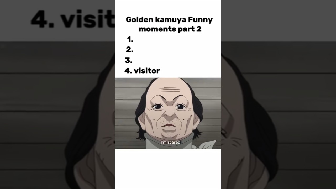 Golden kamuya Funny moments part 2. #anime