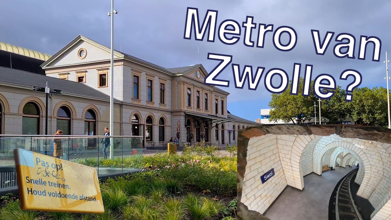 De METRO van ZWOLLE & oude treinen in KAMPEN-ZUID #BartVlog