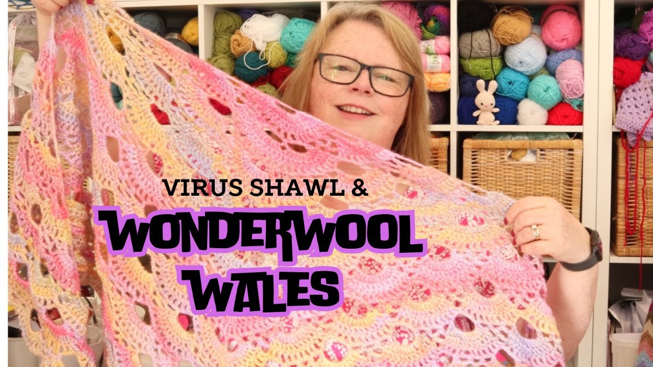 13 - Virus Shawl, Emotional Support Chicken and WonderWool