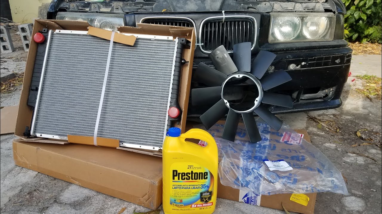 BMW E36 // Remplazo de Radiador y Ventilador