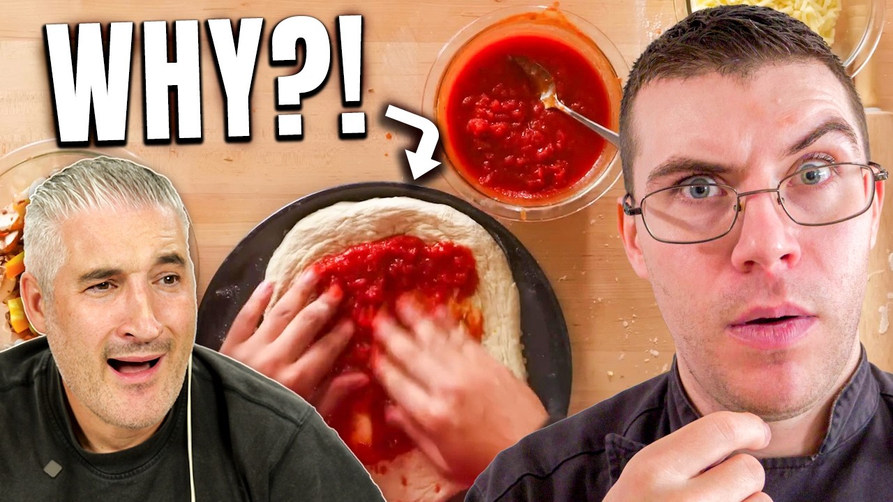 Pro Chefs React to the WORST Pizza EVER with Vincenzo's Plate