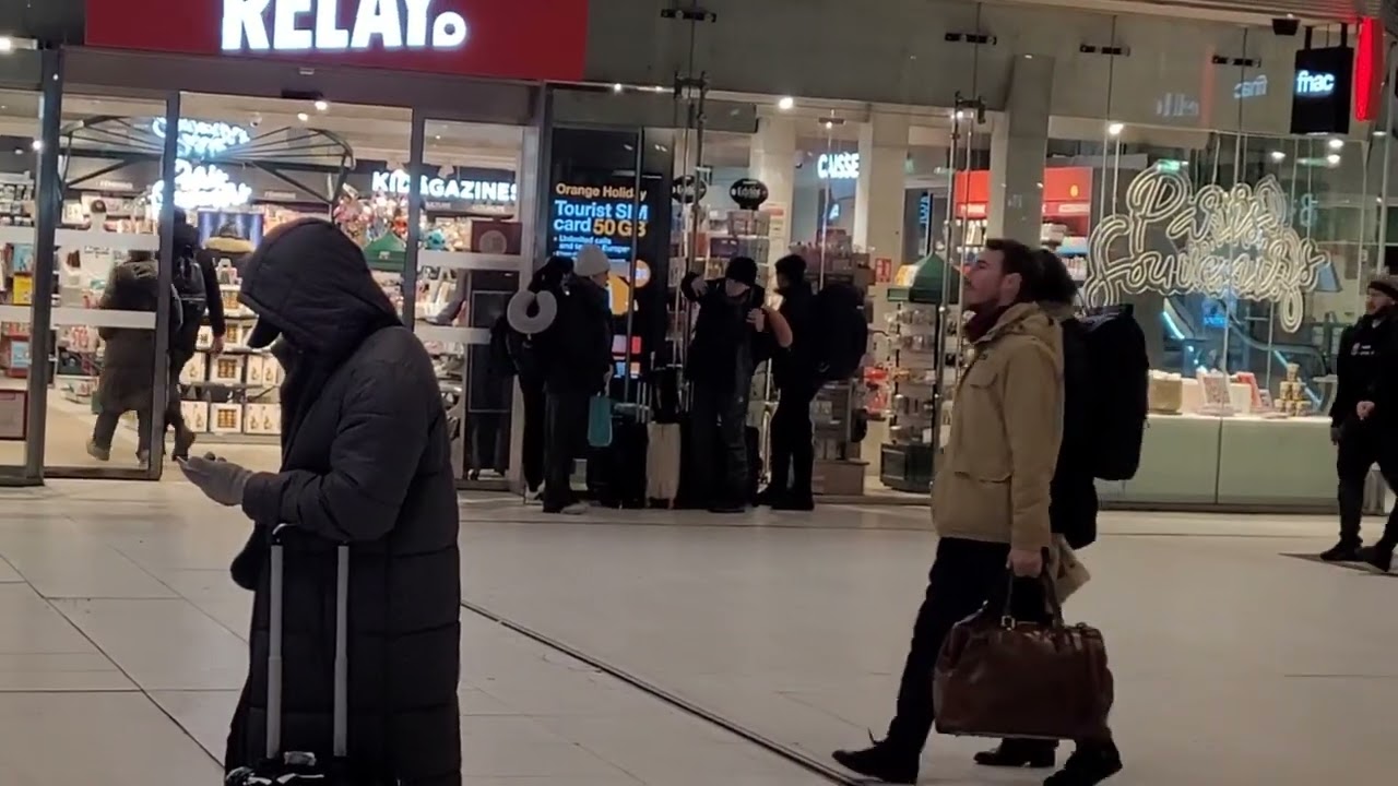 PARIS GARE DU NORD ♥️ FRANCE 🇫🇷 