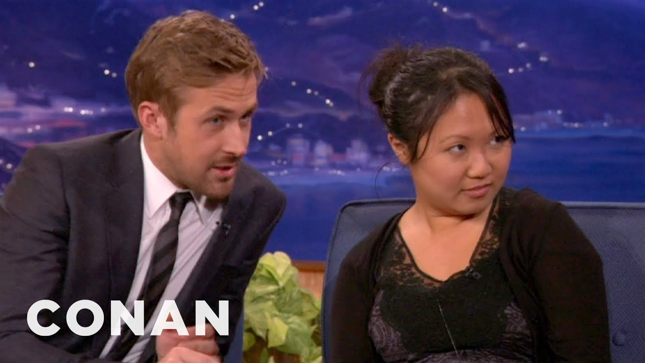 Ryan Gosling Drafts An Interview Buddy From The Audience | CONAN on TBS