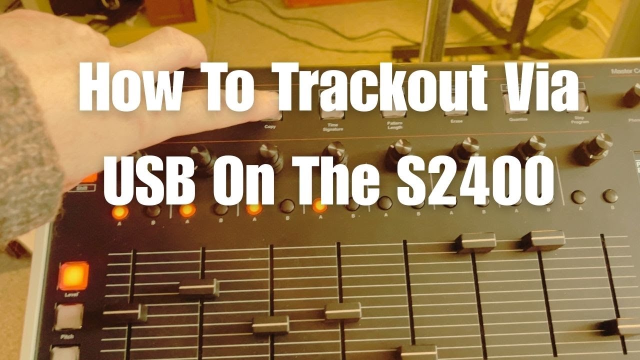 How to Track Out on the S2400 via USB in Ableton