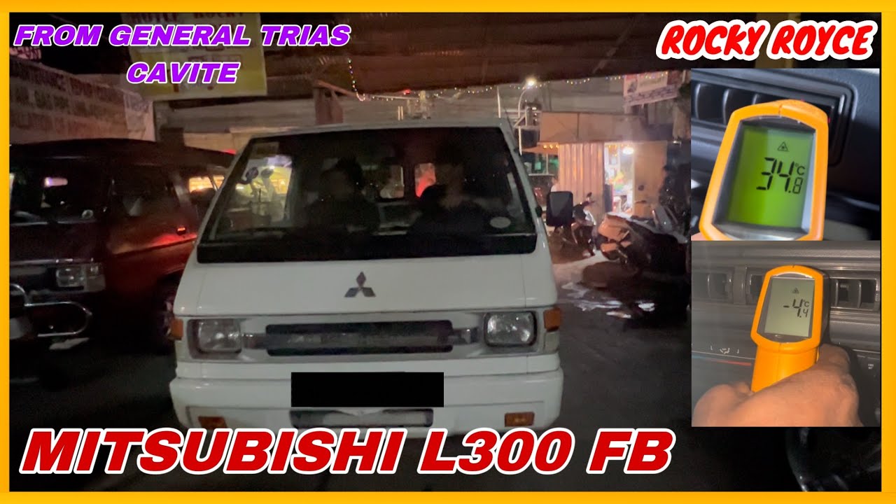 MITSUBISHI L300 FB FROM GENERAL TRIAS, CAVITE: CONVERT COMPRESSOR AND CONDENSER | ROCKY ROYCE