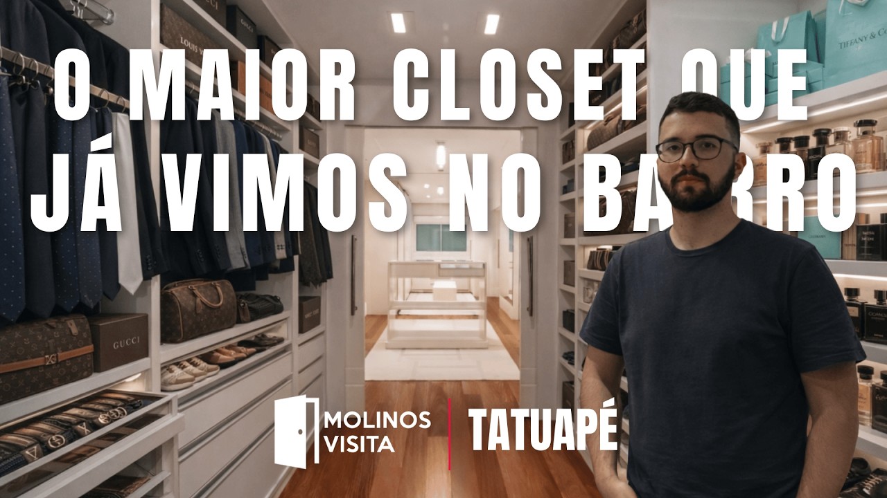 COM A MAIOR DO SUÍTE MASTER DO TATUAPÉ, ESSE APARTAMENTO DE R$3.950.000 VAI TE IMPRESSIONAR | MC4307