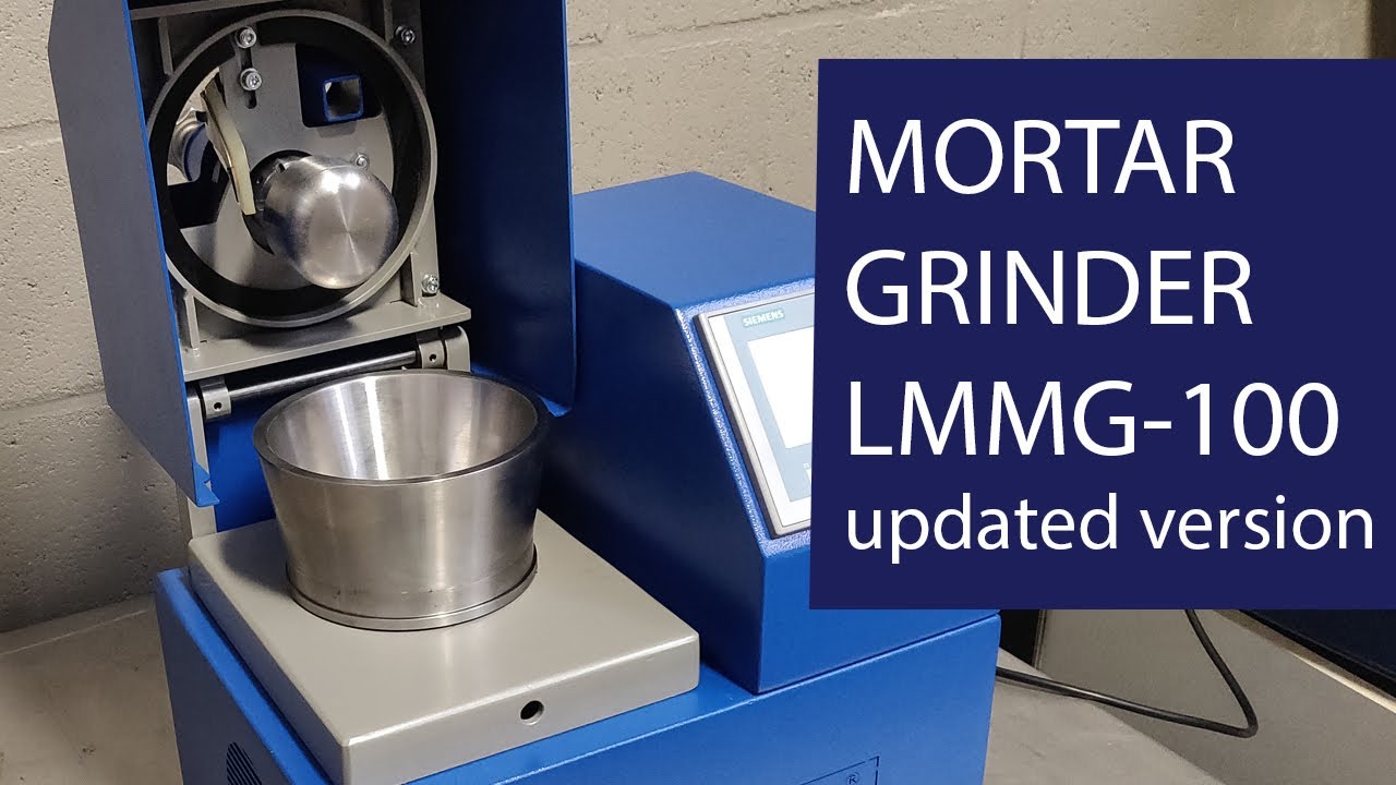 Mortar Grinder LMMG100 - updated version