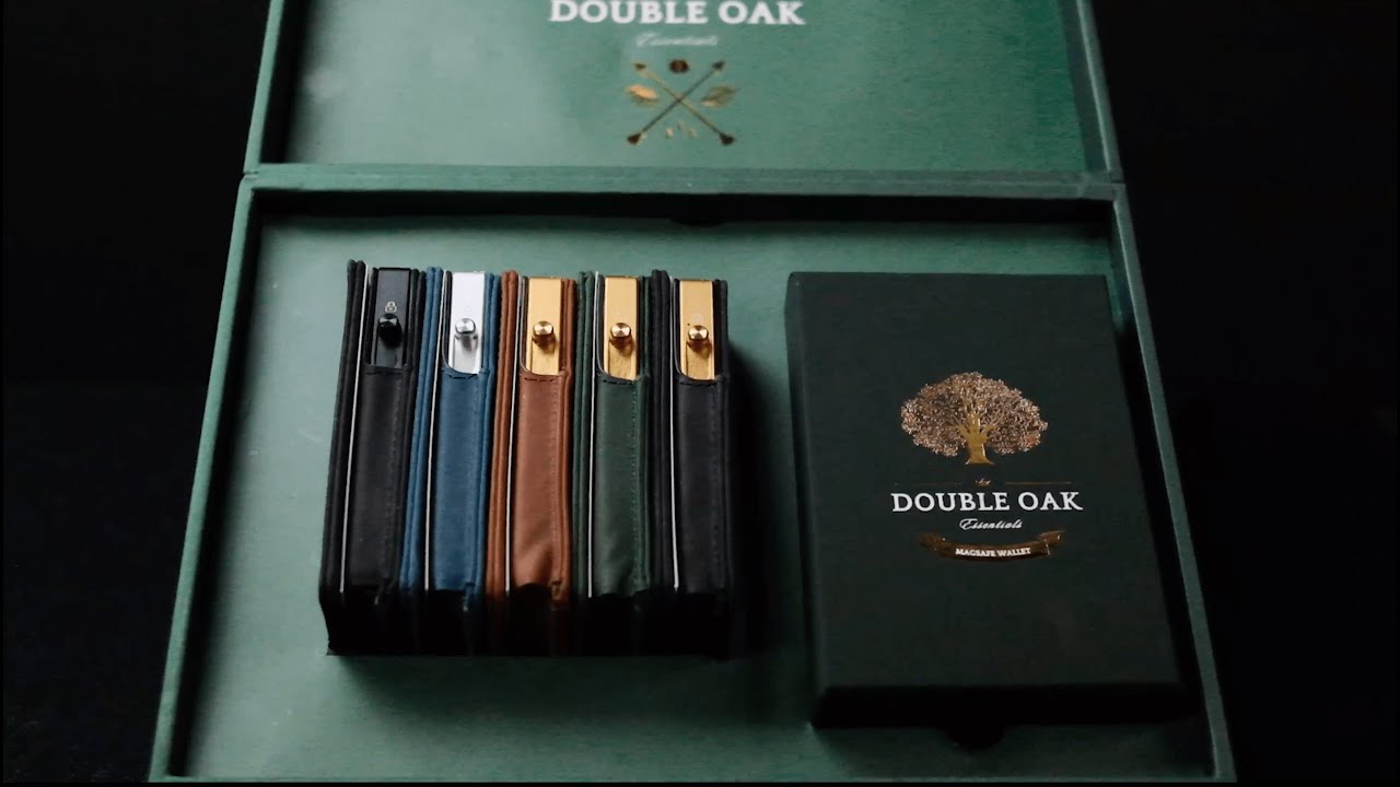 The Double Oak Essentials Minimalist Wallet | #everydaycarry #edcwallet #wallet #minimalistwallet
