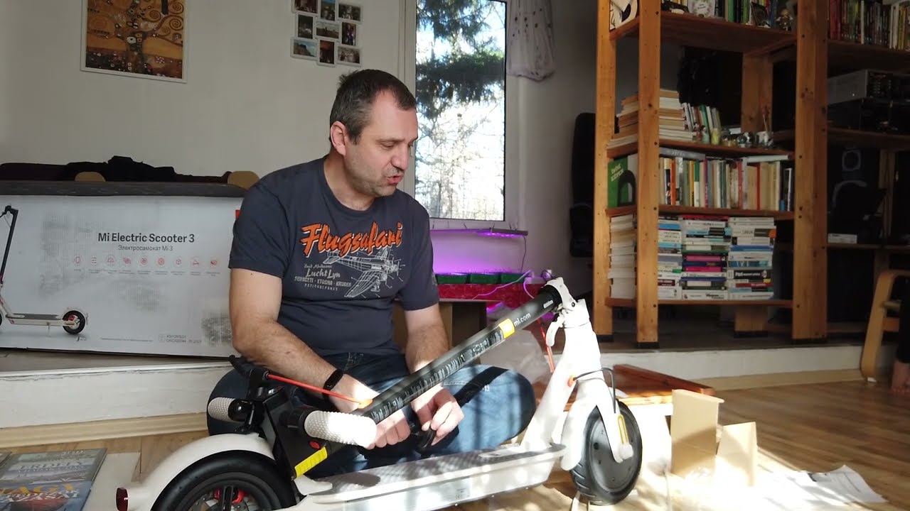Xiaomi Mi Electric Scooter 3 elektromos roller kicsomagolás, összeszerelés - 2022-02-15 -