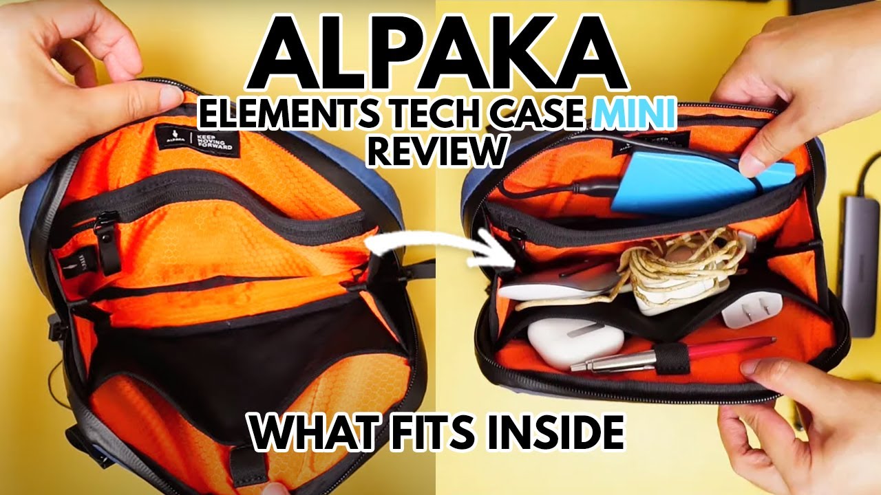 Alpaka Elements Tech Case Mini Review I The Best EDC Sling is a Tech Pouch!