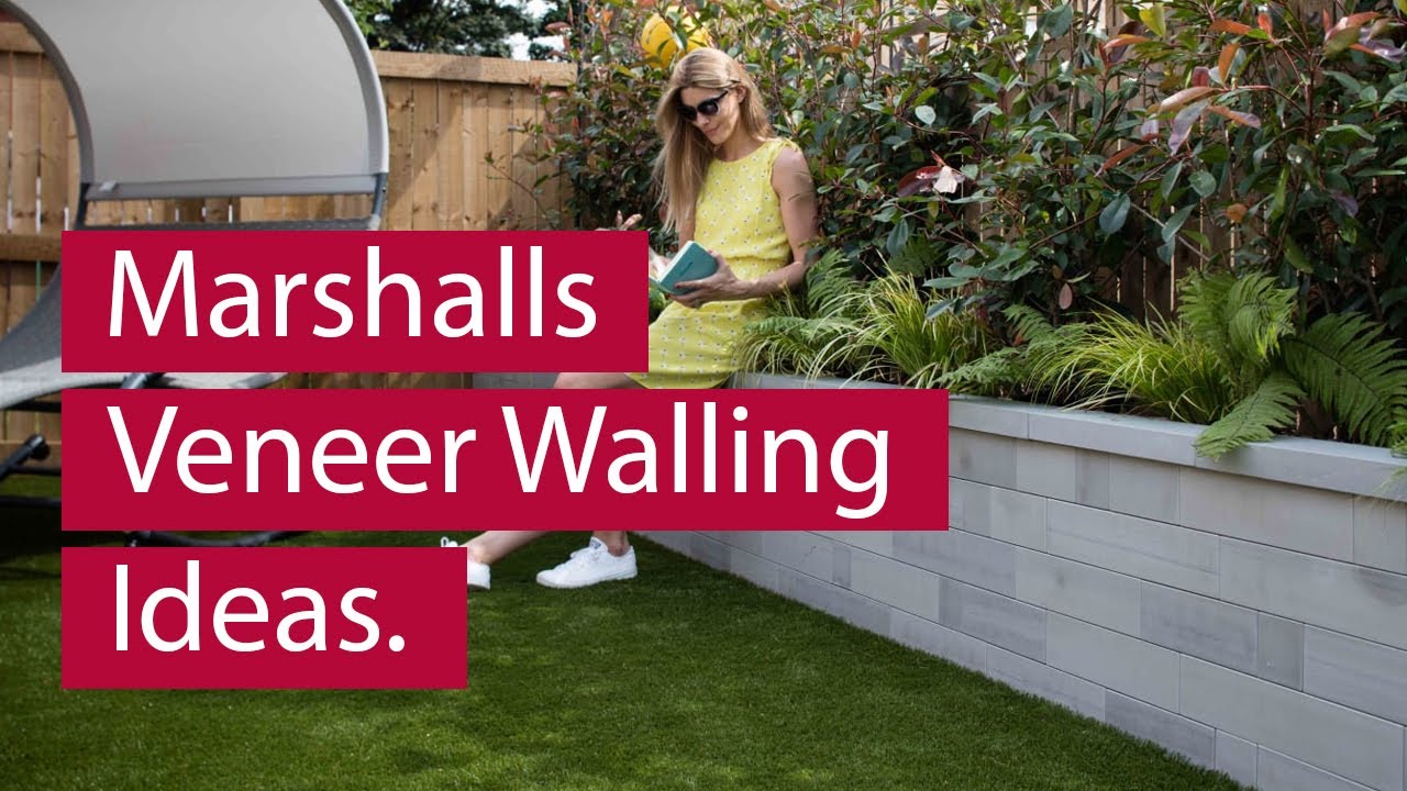 Garden Wall Ideas using Veneer walling