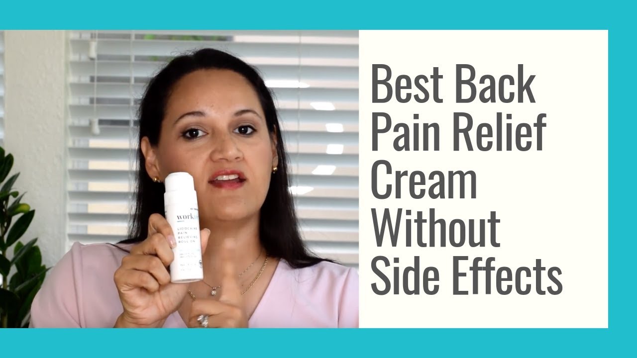 Best Back Pain Cream Over the Counter without Side Effects