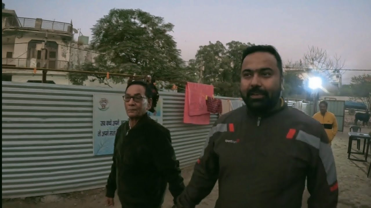आज मेरे पापा सभी आश्रम परिवार से मिलने आए 🥰🫂