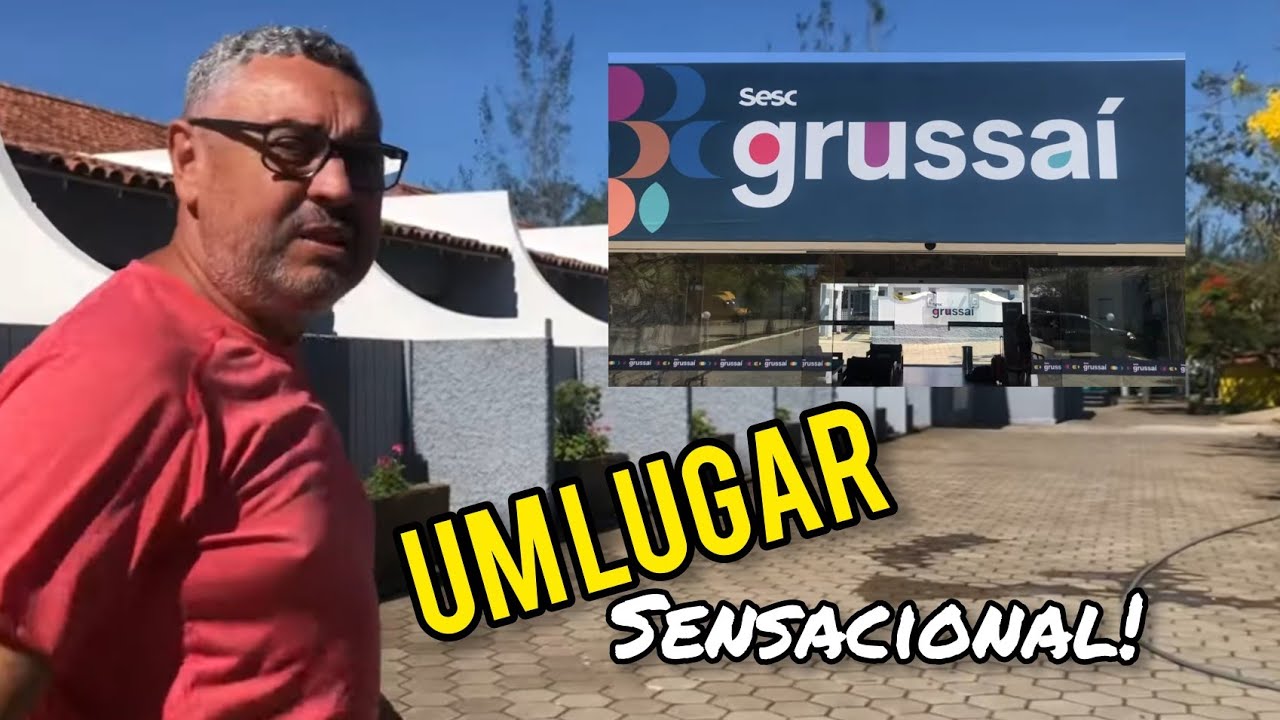 ◽SESC Grussaí Rio - São João da Barra/ Todo repaginado e muito TOP!! Venham CONNHECER