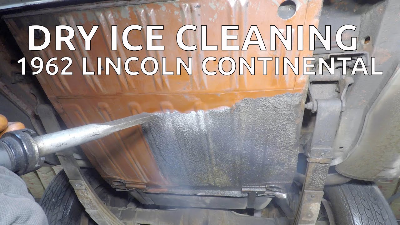 DRY ICE CLEANING 1967 Lincoln Continental