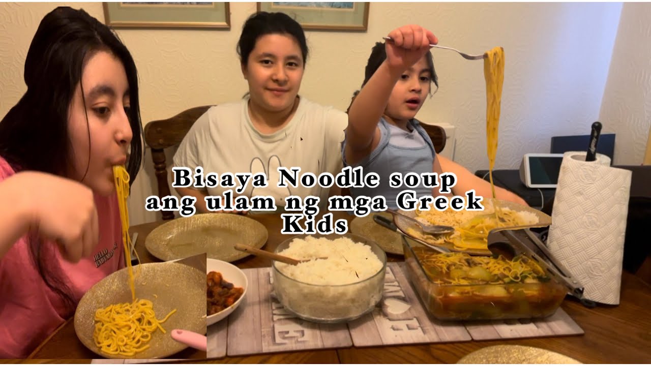Special ang aming ulam ngayon Sardinas with Odong noodle soup, ang paborito naming mga Bisaya 😋
