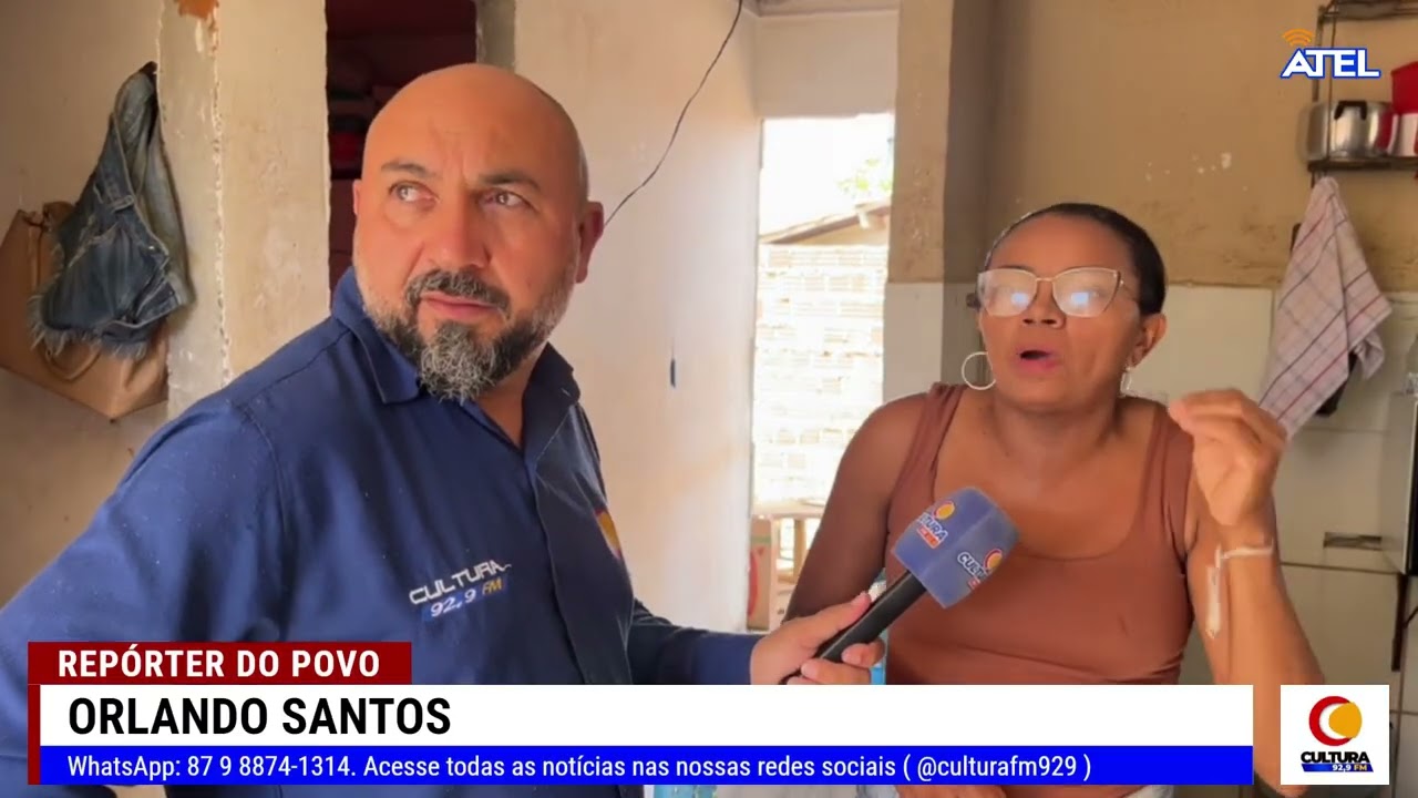 REPÓTER DO POVO: VISITA A FAMÍLIA NO VILA BELA EM SERRA TALHADA