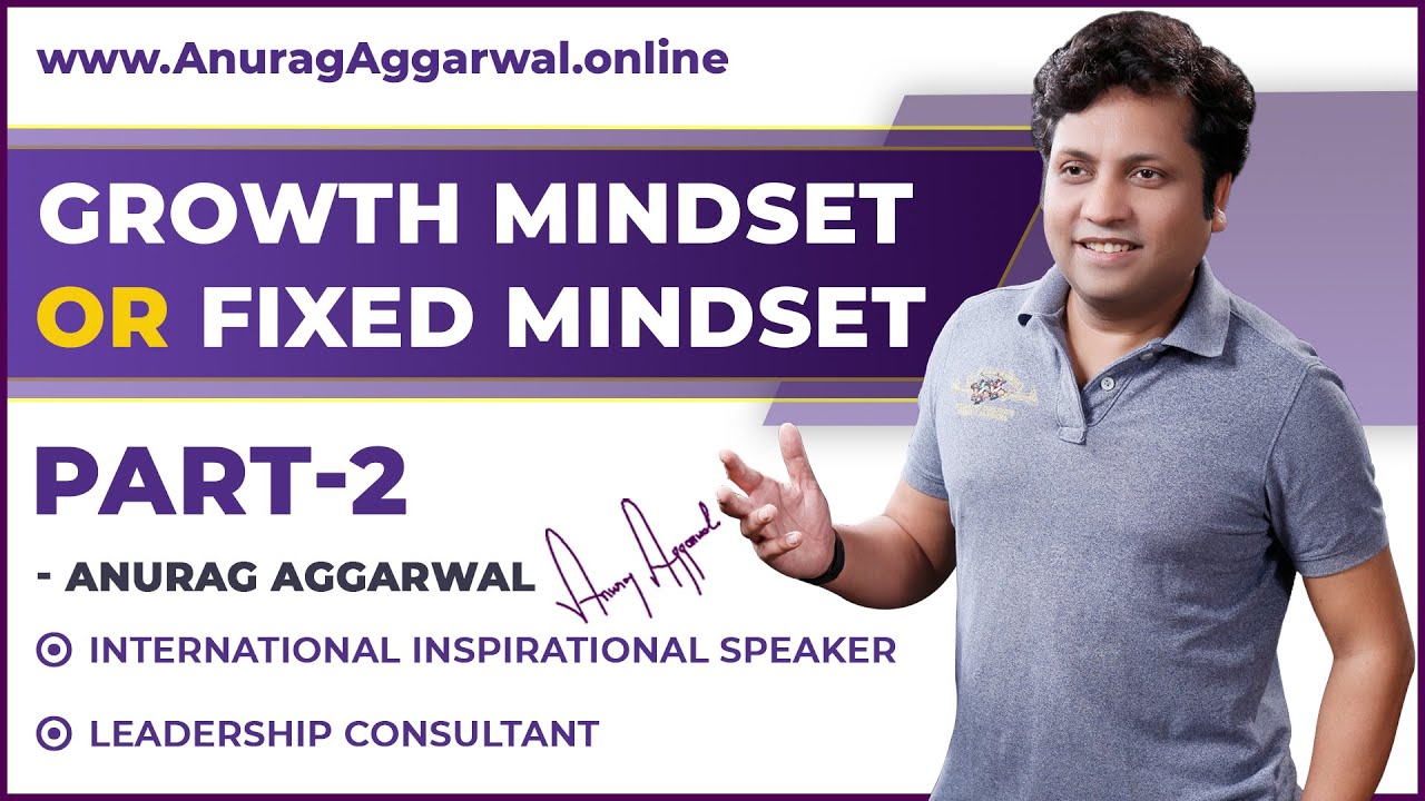 Growth Mindset || Success motivation || by Anurag Aggarwal