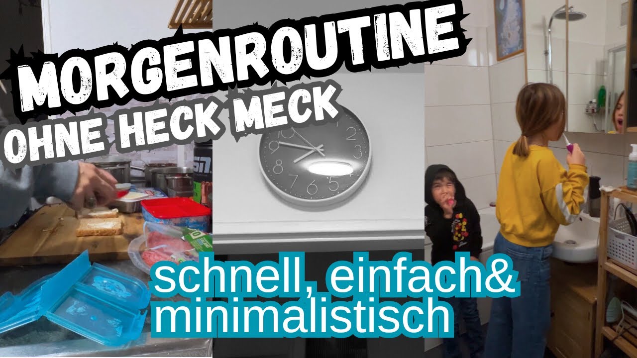 MORGENROUTINE im Alltag | Stressfrei | 2 Fach Mama alleinerziehend | Sicherheit mit imoo Watch
