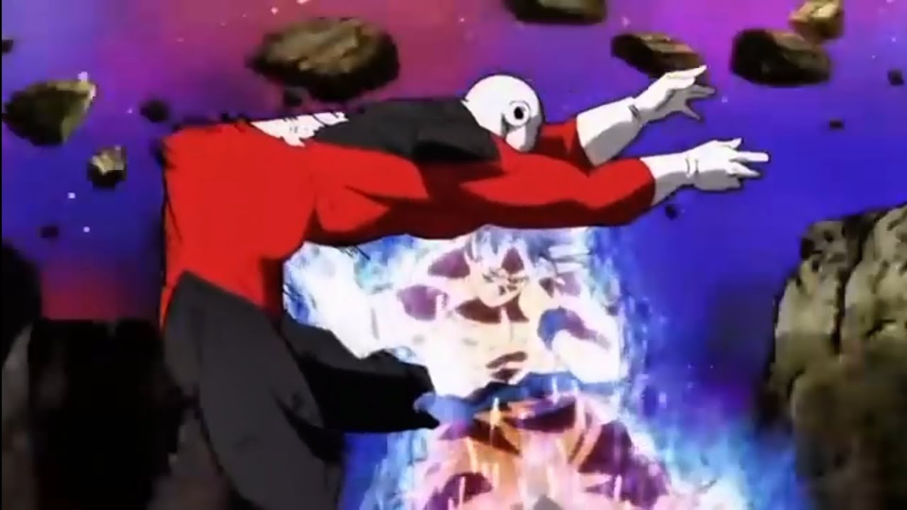 Goku humbling Jiren in 1 Minute
