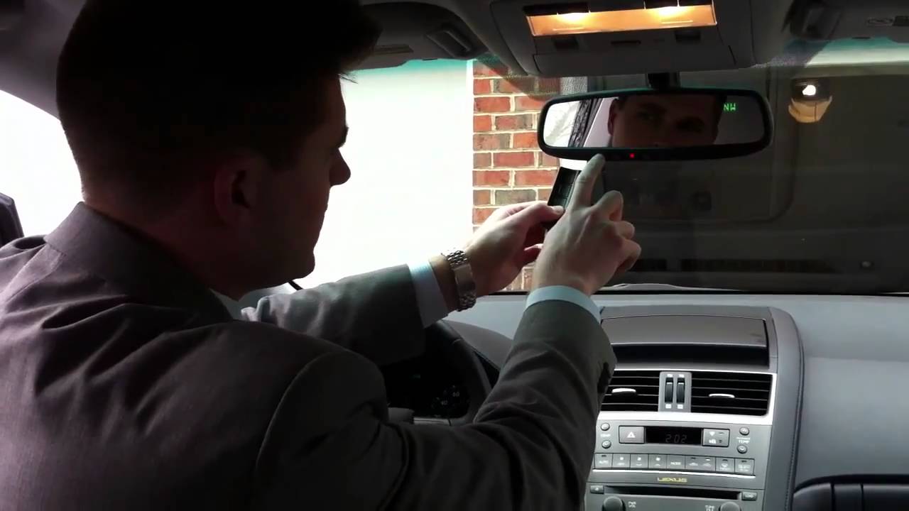 Rolling Code Homelink for New/Pre-Owned Lexus