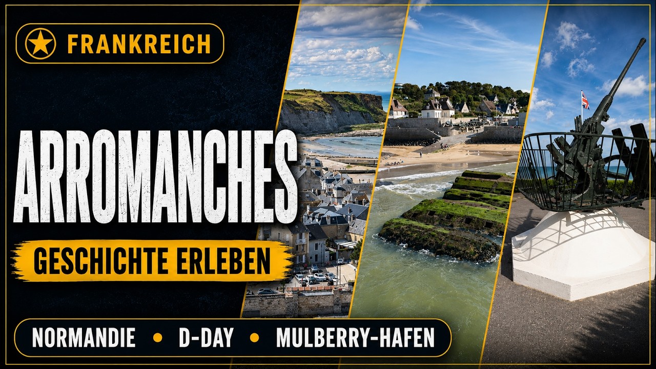 Arromanches les Bains ein Highlight Normandie France