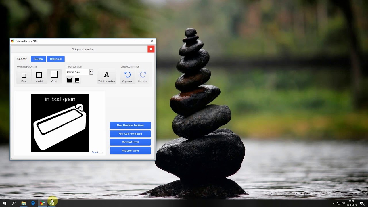 Rondleiding in Pictostudio voor Office