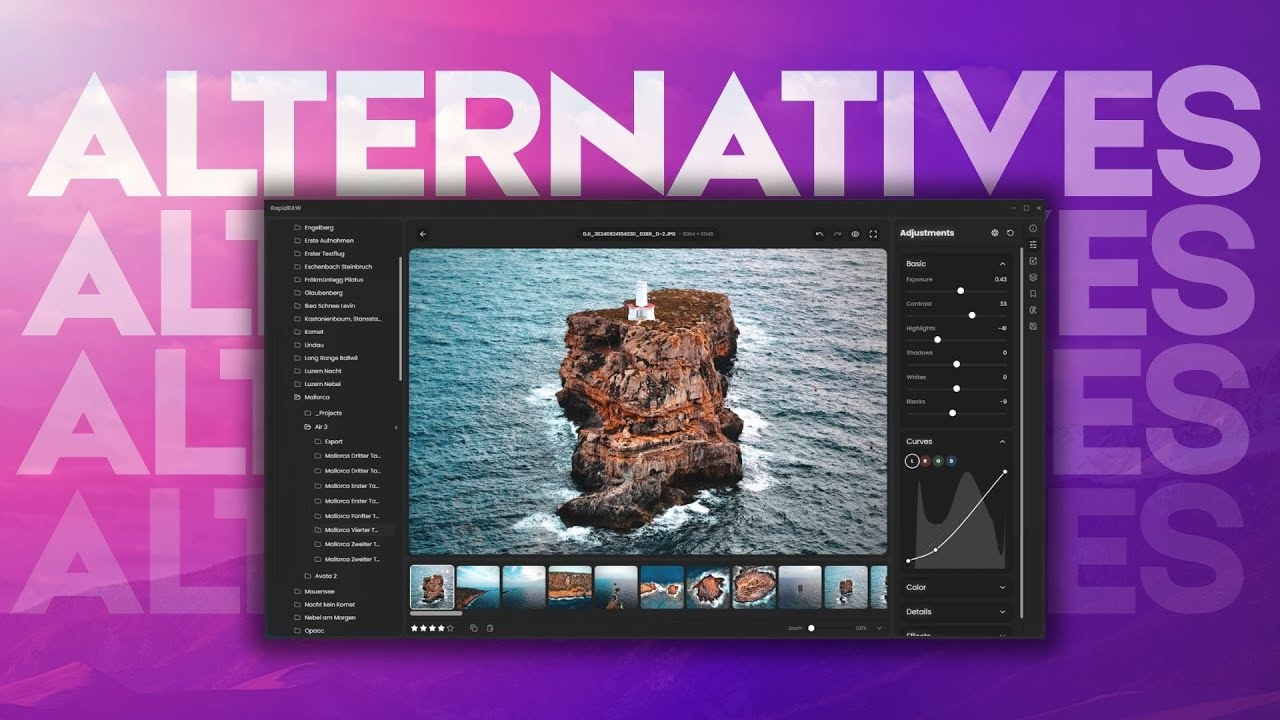 a FREE alternative from Lightroom...and with ai!