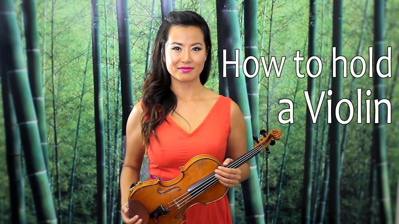 How to Hold a Violin - Lesson with Yoomia Sim