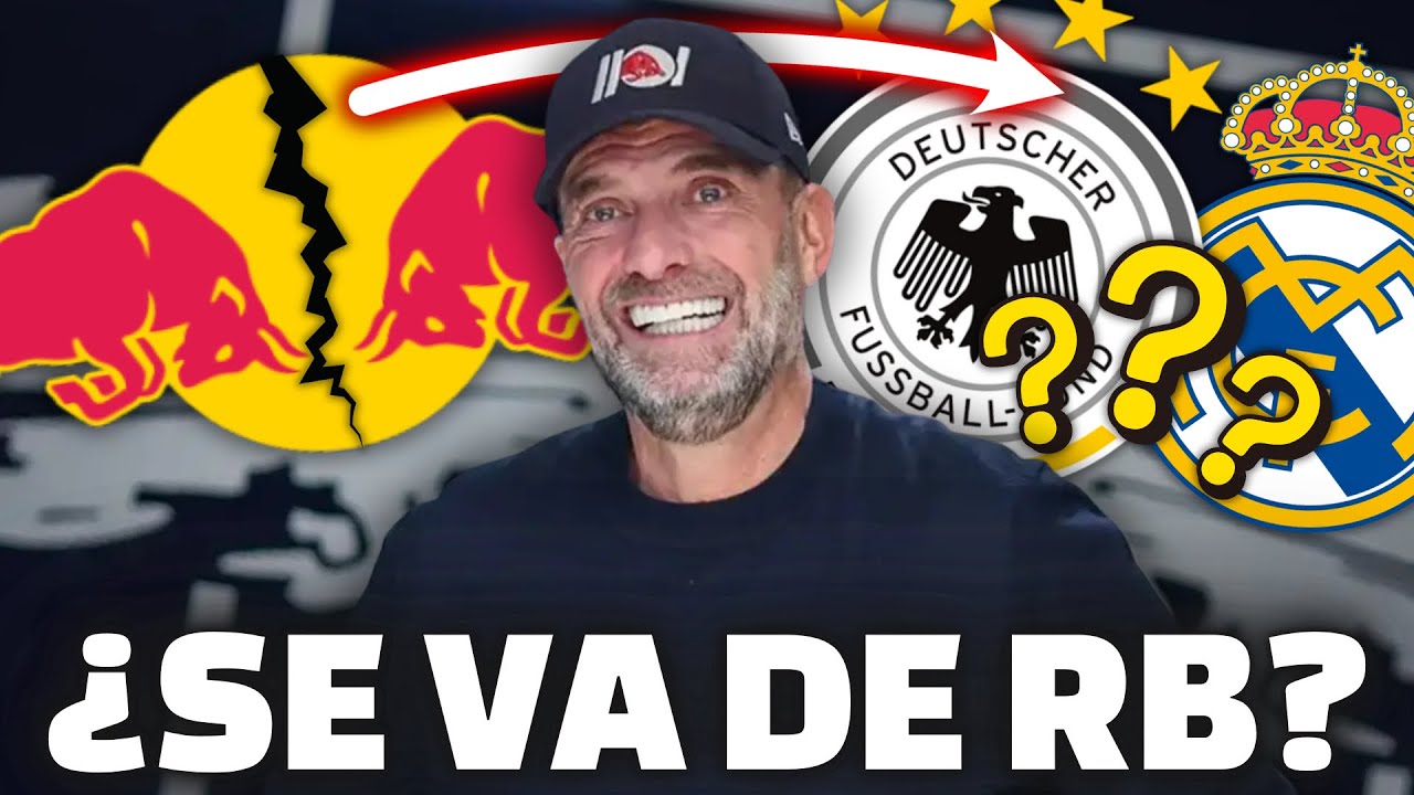 ¿VA A DESPEDIR RED BULL A KLOPP? ¿ENTRENARÁ A ALEMANIA EN EL MUNDIAL?
