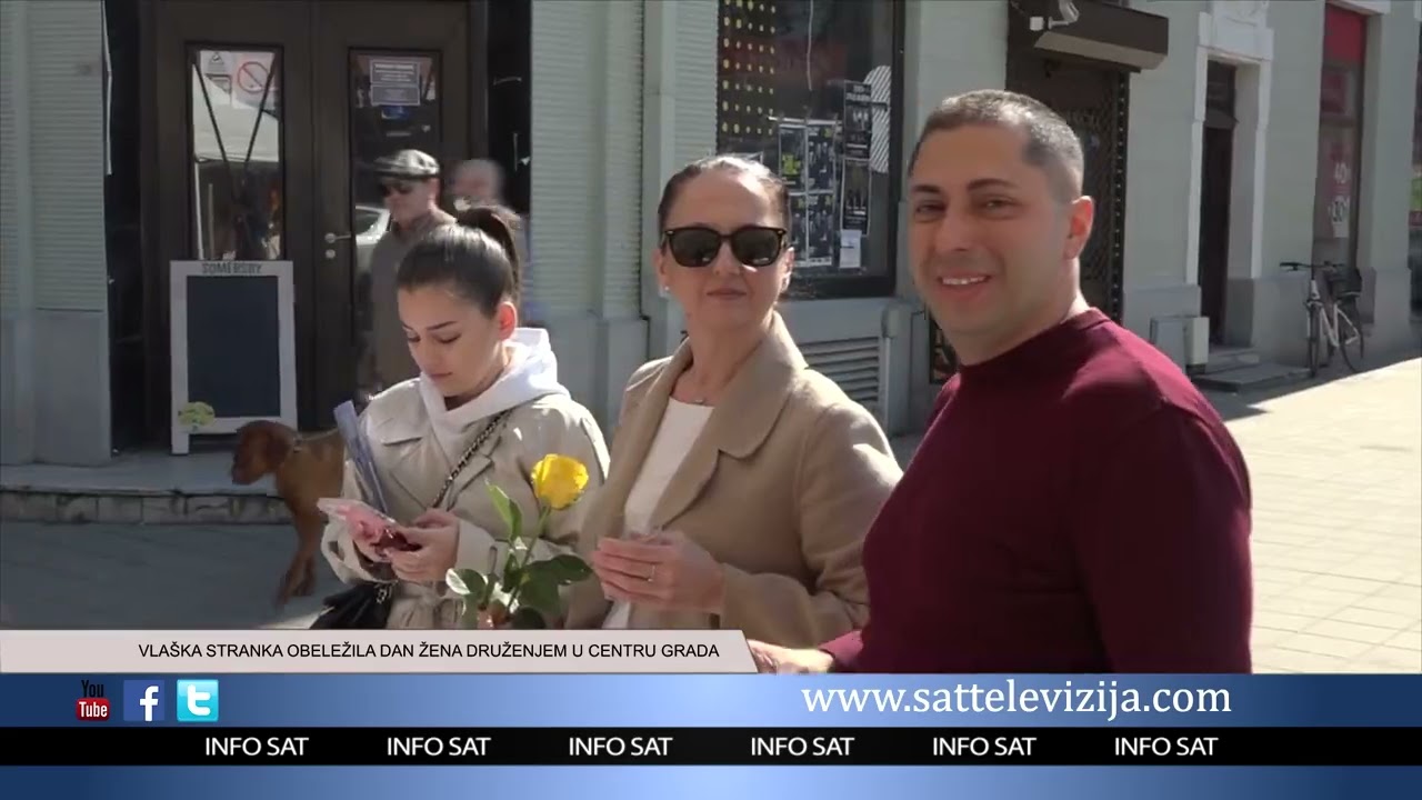 VLAŠKA STRANKA OBELEŽILA DAN ŽENA DRUŽENJEM U CENTRU GRADA