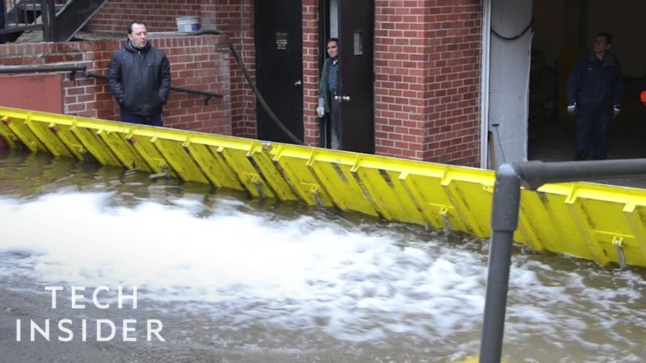 Automatic Floodgate Helps Communities Against Natural Disasters