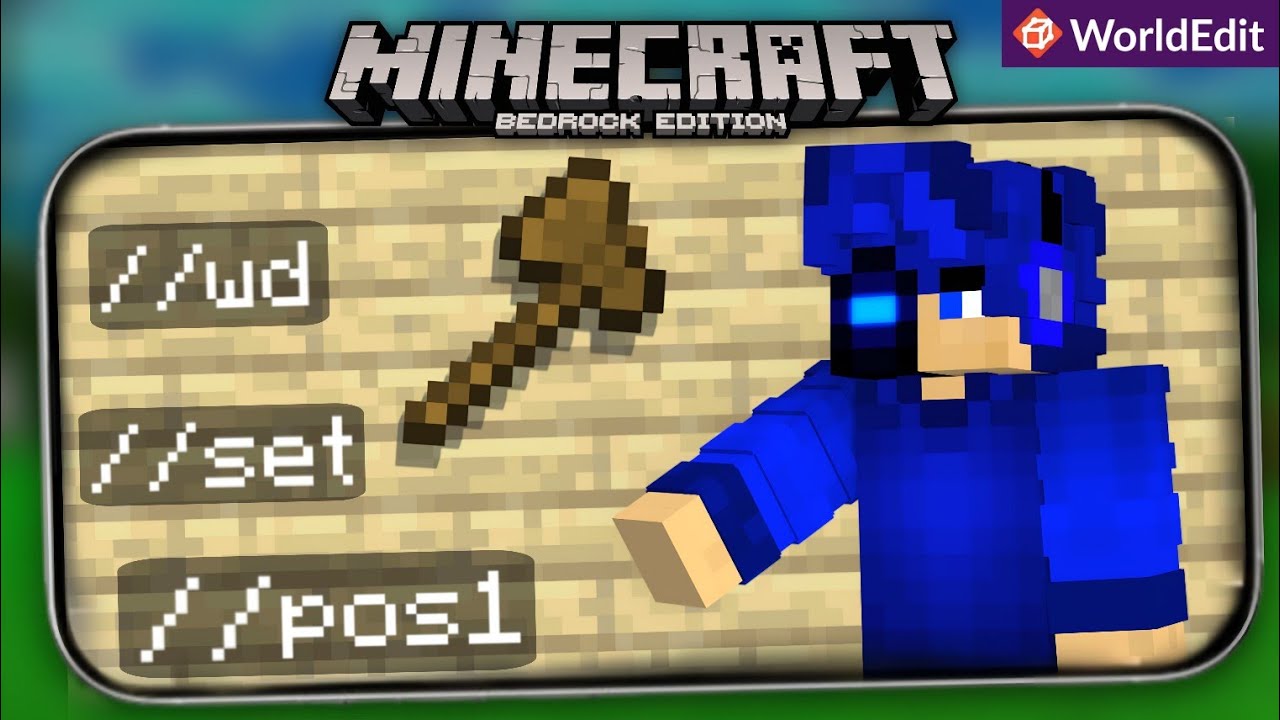 🏗️Обзор на лучший WorldEdit мод на телефоне! 🔰Minecraft Bedrock/PE