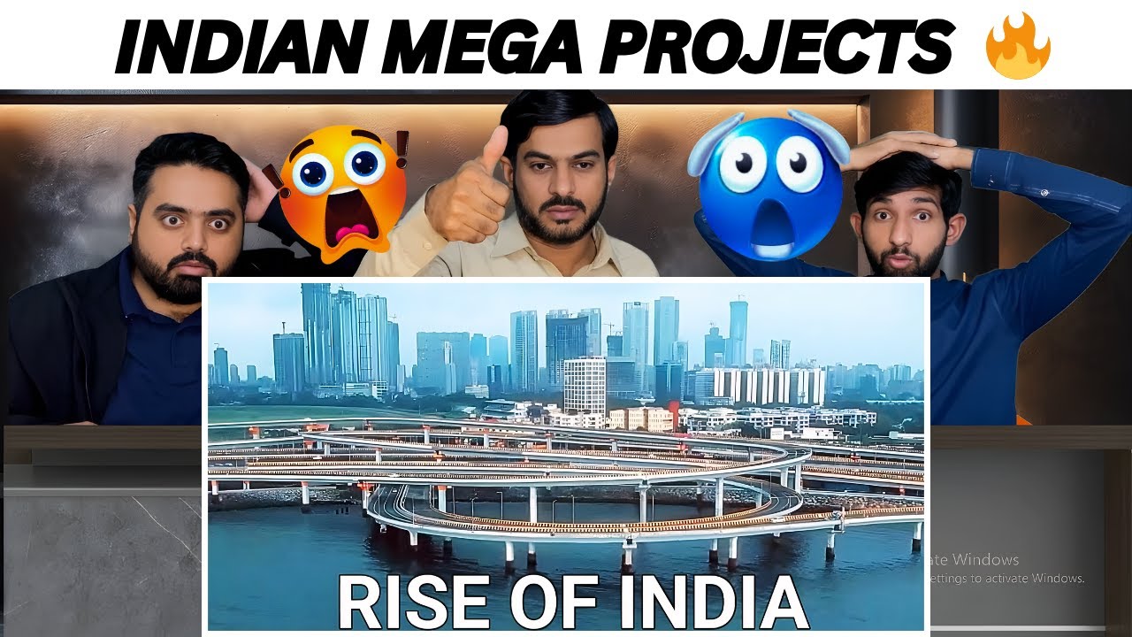 Reaction On Rise of India's Mega Infrastructure Projects | Growth विकास | Pakistani Reaction 🔥