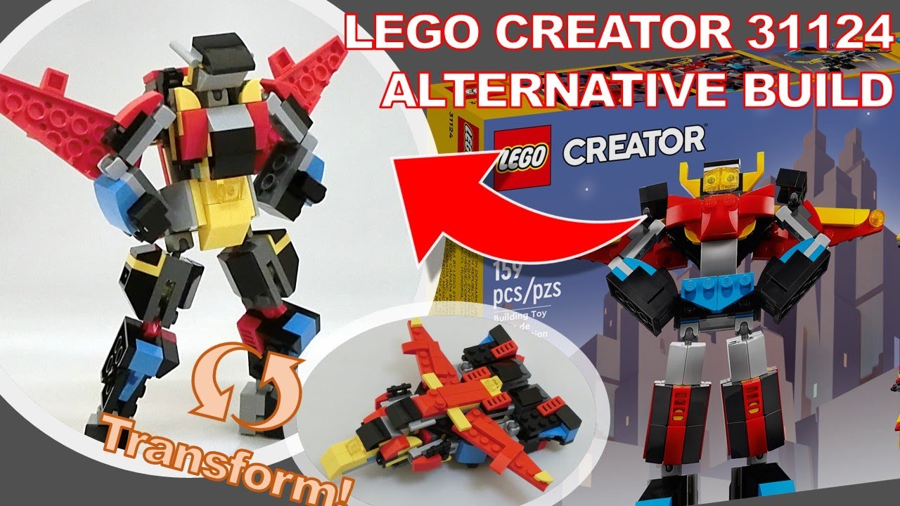 LEGO CREATOR 31124 Alternative Build - Transformable Robot “NAI-KORE”  - MOC
