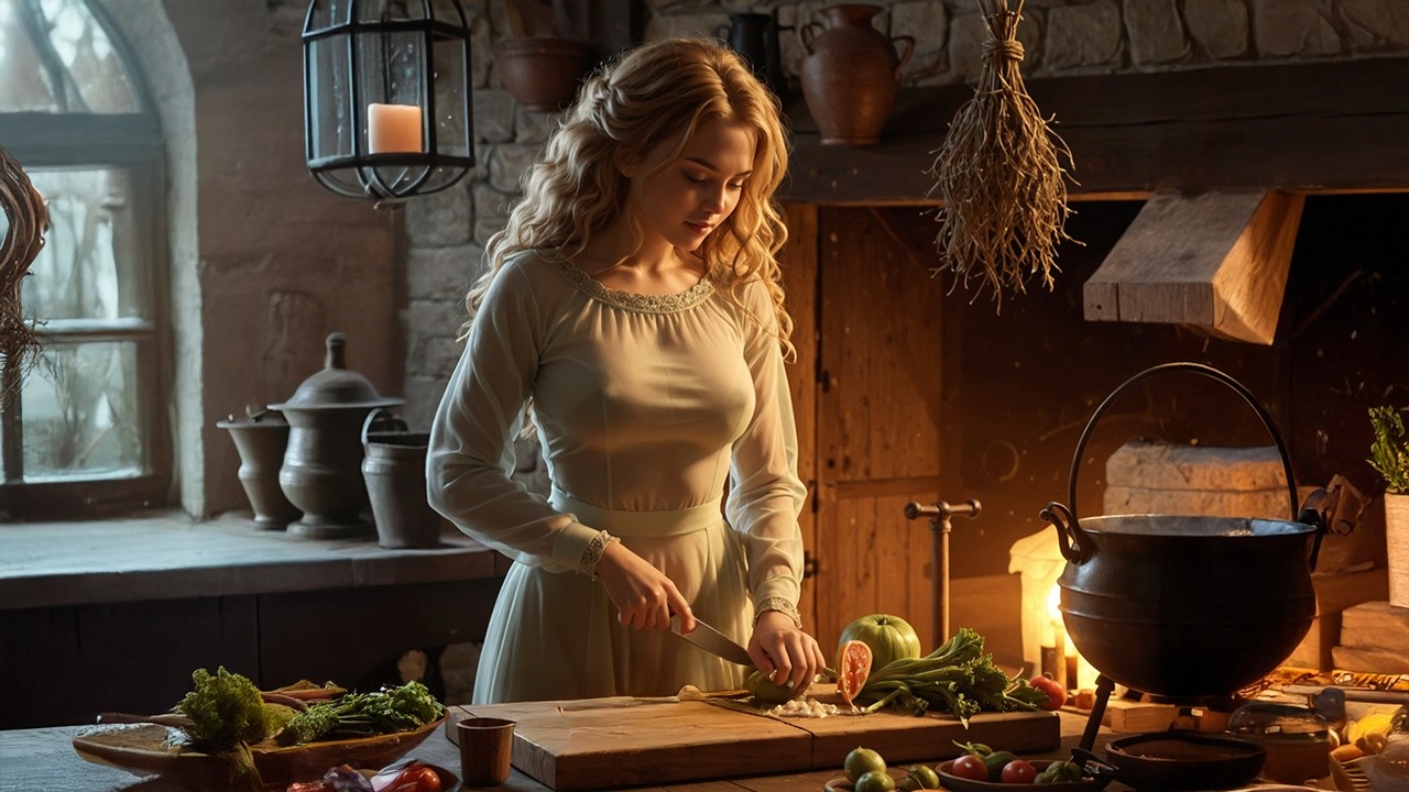 The Secret Kitchen of the Maiden | Medieval Fantasy Short Film