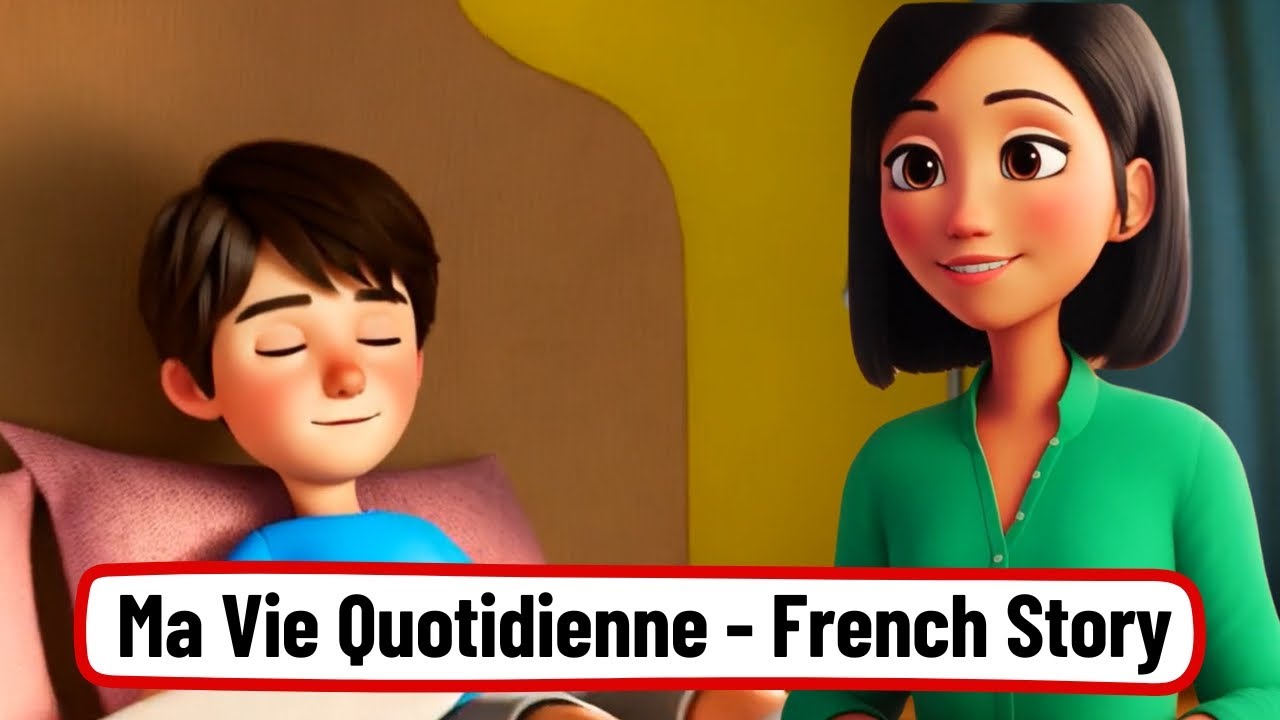 Ma Vie Quotidienne - Easy French Story for Beginners | French Listening Practice