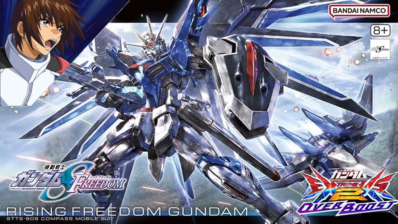 EXVS2OB オバブ 每日一機 - STTS-909 Rising Freedom Gundam/ライジングフリーダムガンダム、飛昇自由高達 - 守るんだ!僕が、この手で!
