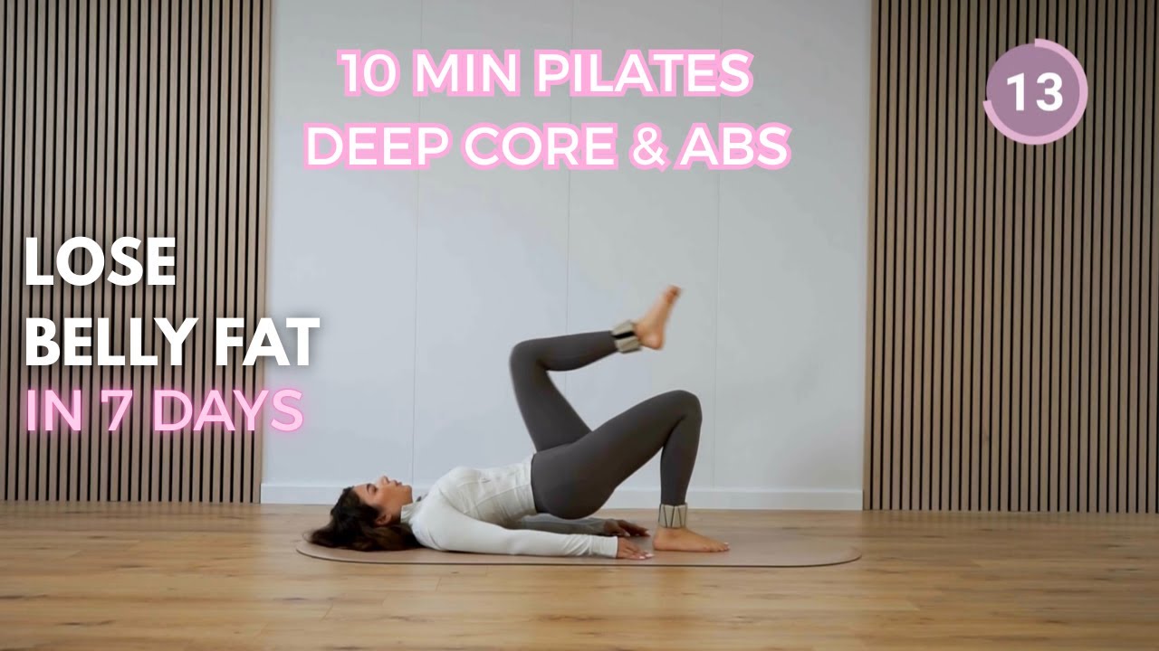 10 Minutes Core Pilates //deep core & pelvic floor/ no repeat & equipment