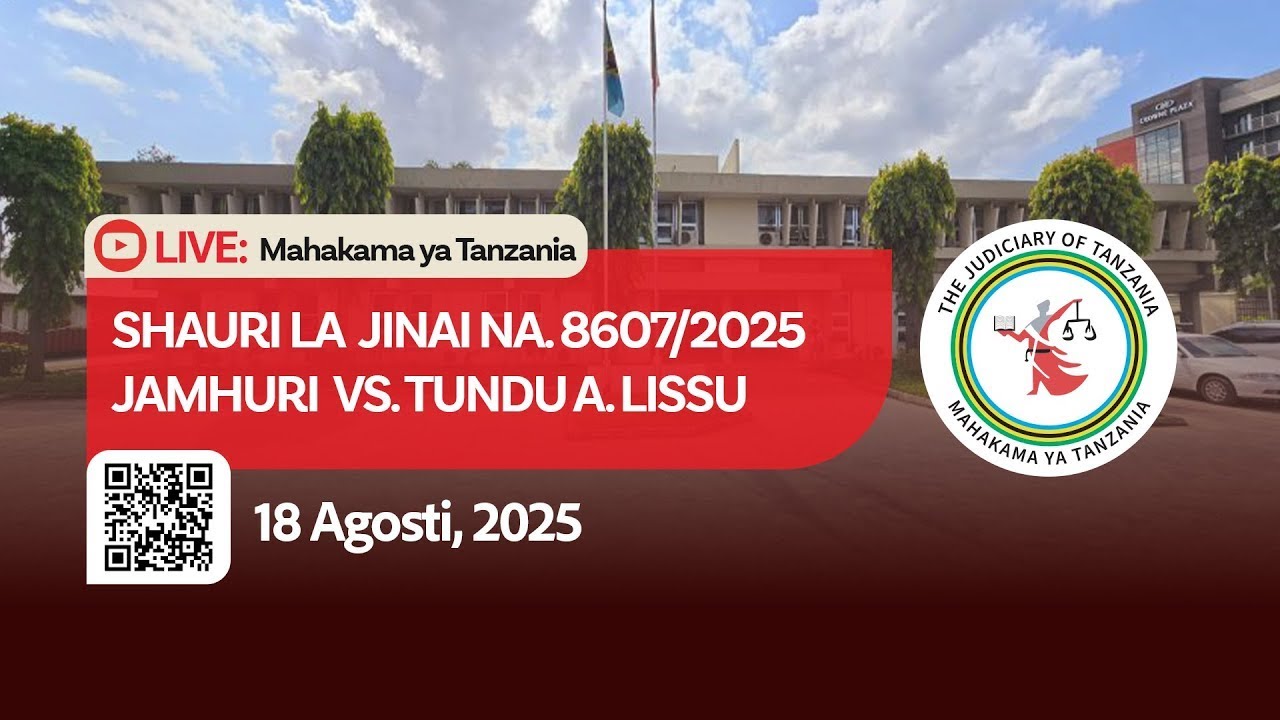 🔴 🅻🅸🆅🅴:  VIONGOZI WAKUU WA VYAMA VYA SIASA WAKUTANA KUPATA MAFUNZO YA SHERIA YA GHARAMA ZA UCHAGUZI
