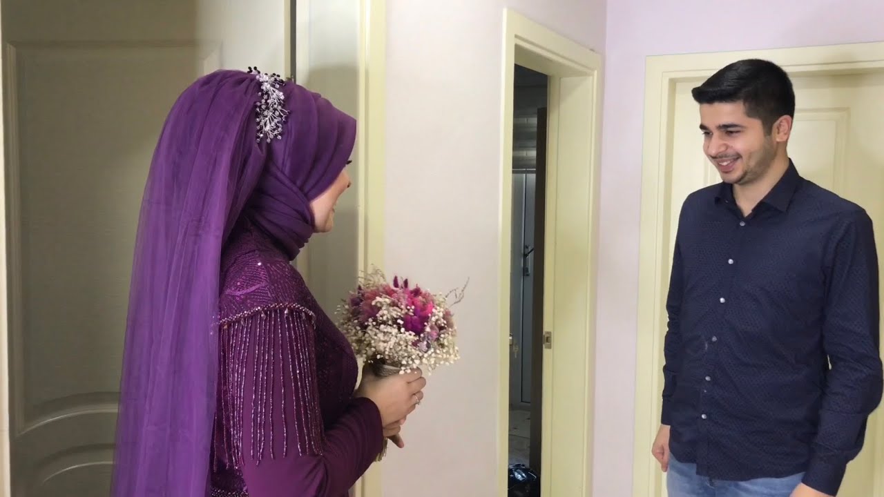 ARKADAŞIMI NİŞANINA HAZIRLADIM | GELİN DAMAT KARŞILAŞMASI | TÜRBAN TASARIM ve MAKYAJ YAPTIM