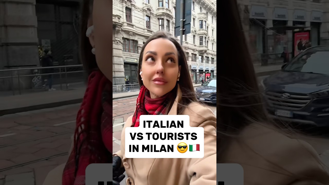 TOURISTS VS ITALIANS IN MILAN, ITALY 🇮🇹